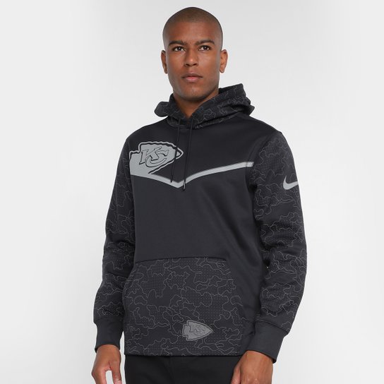 Moletom Nike NFL Kansas City Chiefs Reflective Therma Masculino