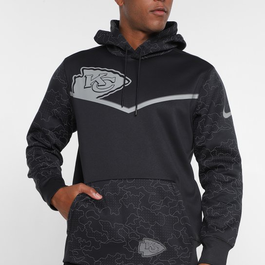 Moletom Nike NFL Kansas City Chiefs Reflective Therma Masculino