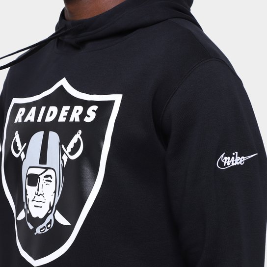 Moletom Nike NFL Las Vegas Raiders C/ Capuz Masculino