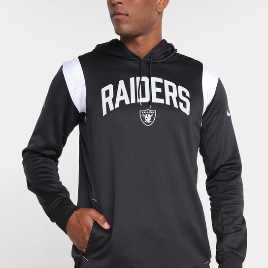 Moletom Nike NFL Las Vegas Raiders Fleece Masculino