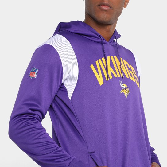 Moletom Nike NFL Minnesota Vikings Fleece Masculino