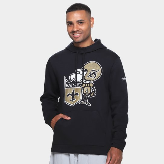 Moletom Nike NFL New Orleans Saints C/ Capuz Masculino