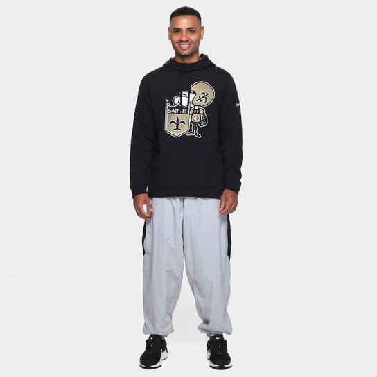 Moletom Nike NFL New Orleans Saints C/ Capuz Masculino