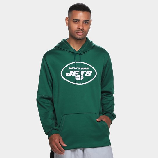 Moletom Nike NFL New York Jets Therma C/ Capuz Masculino