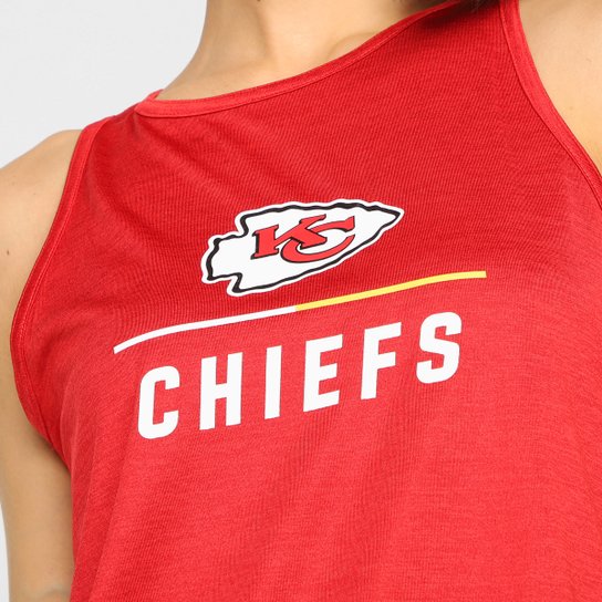 Regata Nike Kansas City Chiefs Drop 2 Dri-Fit Feminina