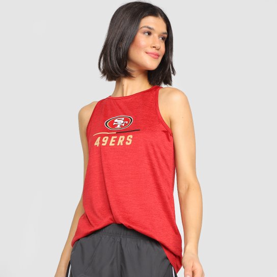 Regata Nike San Francisco 49ers Drop 2 Dri Fit Feminina